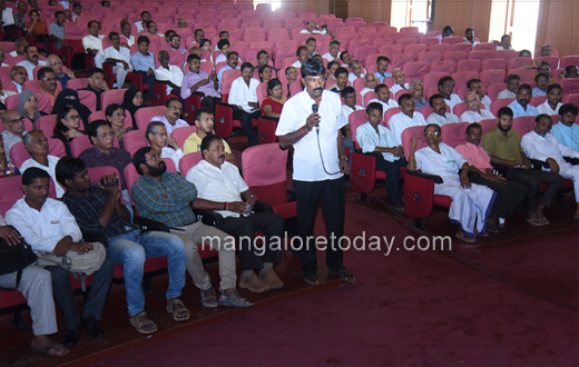 Mangalore Deputy Commissioner meeting